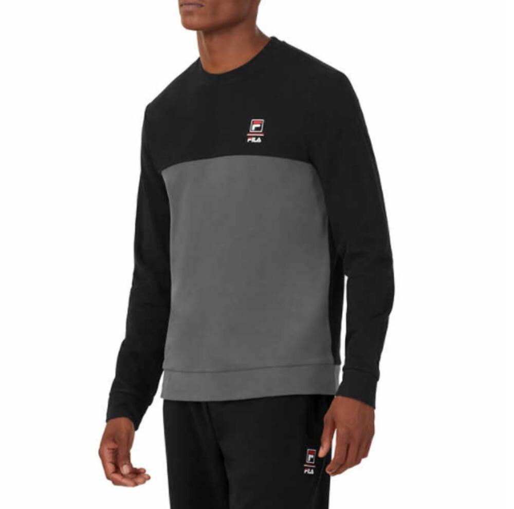 Fila Long Sleeve Crew Neck Pullover Sweatshirt